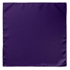 THE SOLID PURPLE SILK POCKET SQUARE