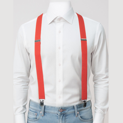 CLASSIC RED Y-BACK SUSPENDER