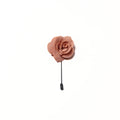 PEACH CLASSIC ROSE LAPEL PIN
