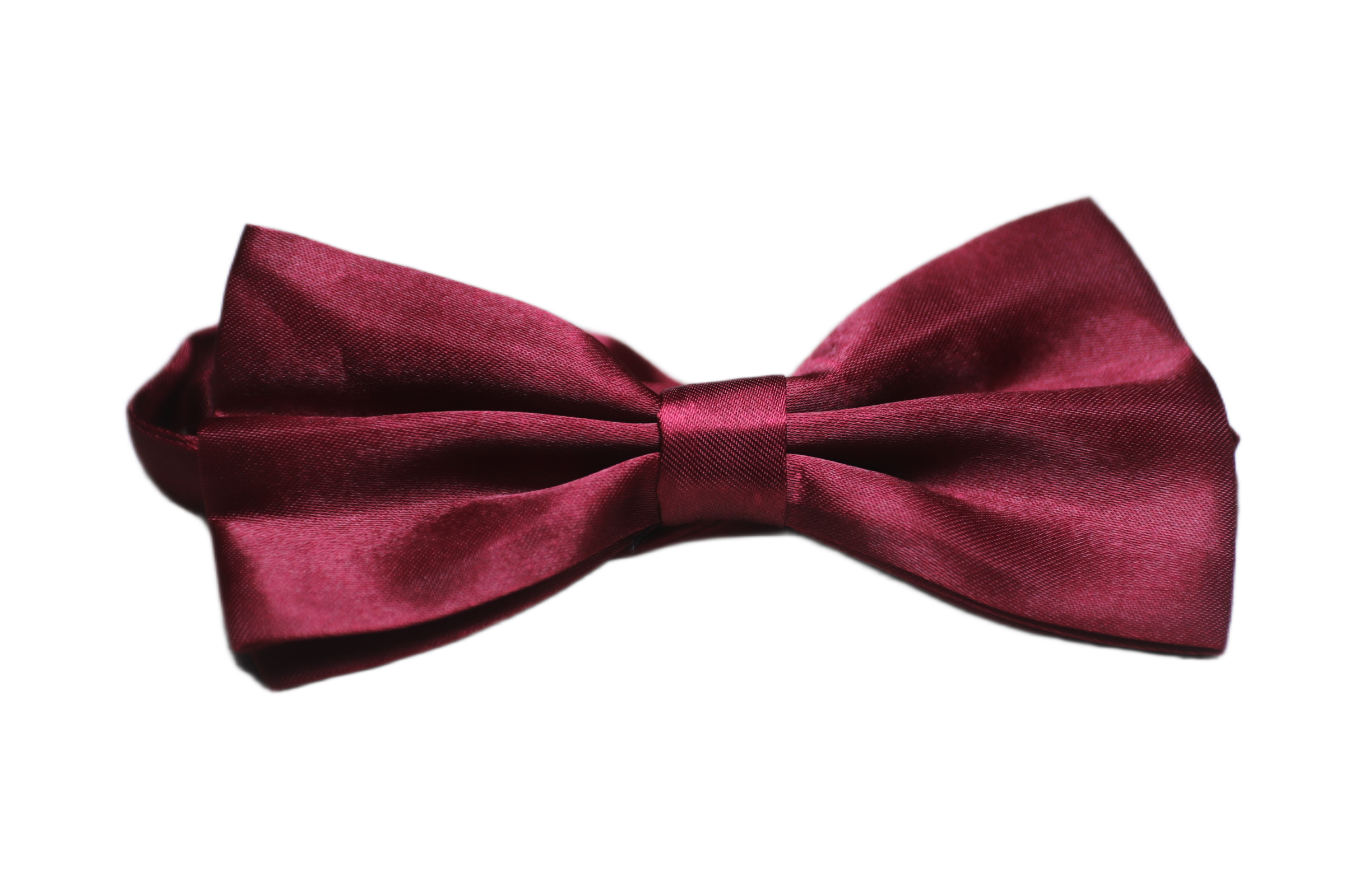 The Luxe Deep Maroon Bow Tie